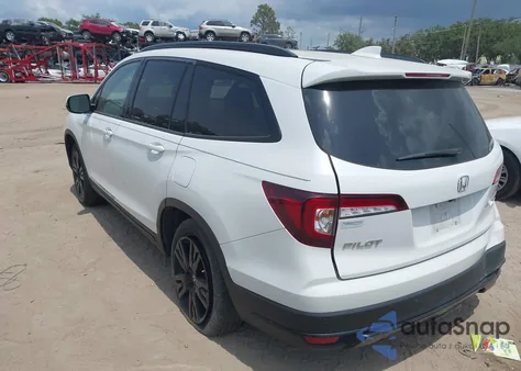 2021 Honda Pilot Awd Black Edition from USA, damaged, VIN 5FNYF6H71MB036843